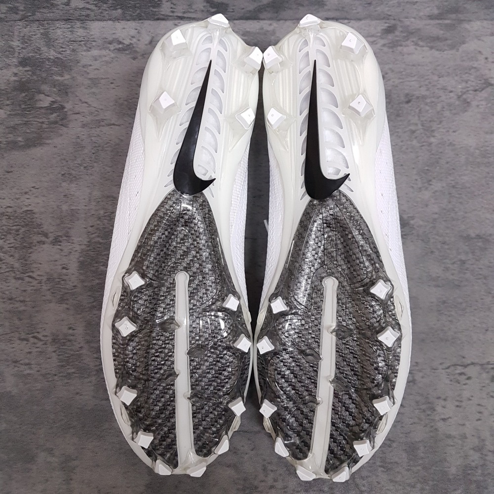 NIKE Vapor Untouchable Pro 3‎ Football Cleats Mens Size 9 White Black Nby - Picture 5 of 5